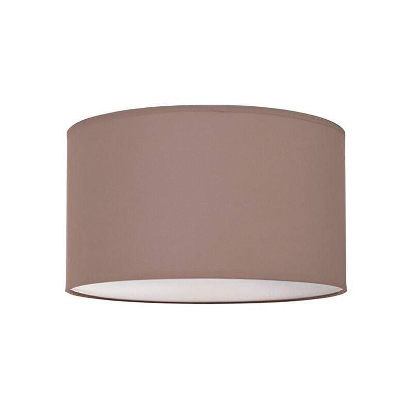 Plafón LED Nicole con 2 casquillos E27 Marron Topo - 1