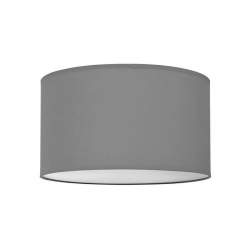 Plafón LED Nicole con 2 casquillos E27 Gris - 1