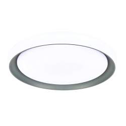 Plafón LED Luanda de 96W con 3 temperaturas y mando Gris - 4