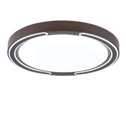 Plafón LED Asher de 72W con 3 temperaturas y mando Marron - 4