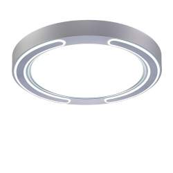 Plafón LED Asher de 72W con 3 temperaturas y mando Plata - 4
