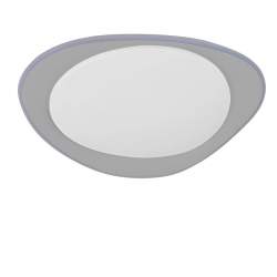 Plafón LED Daire de 72W con 3 temperaturas y mando Gris - 1