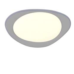 Plafón LED Daire de 72W con 3 temperaturas y mando Gris - 3