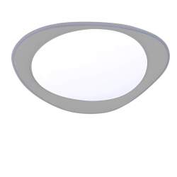 Plafón LED Daire de 72W con 3 temperaturas y mando Gris - 4