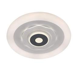 Plafón LED Anthe de 78W con 3 temperaturas y mando Blanco/Gris - 1