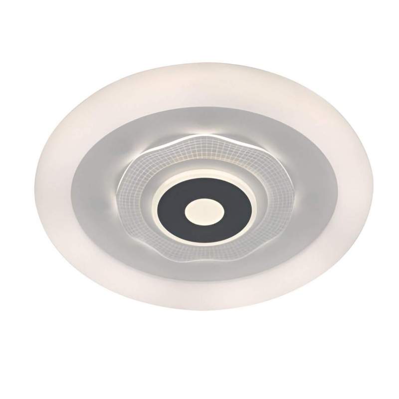 Plafón LED Anthe de 78W con 3 temperaturas y mando Blanco/Gris - 1
