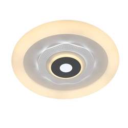 Plafón LED Anthe de 78W con 3 temperaturas y mando Blanco/Gris - 2