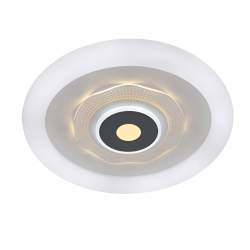 Plafón LED Anthe de 78W con 3 temperaturas y mando Blanco/Gris - 3
