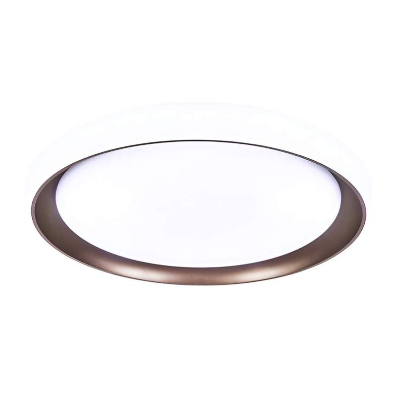 Plafón LED Luanda de 72W con 3 temperaturas y mando Marron - 1