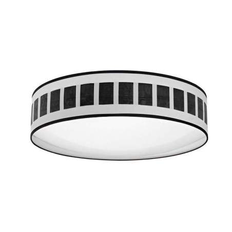 Plafón LED Ivanna de 72W con 3 temperaturas Blanco/Madera Negra - 1