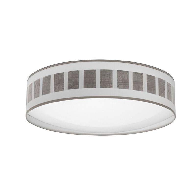 Plafón LED Ivanna de 72W con 3 temperaturas Blanco/Madera Gris - 1