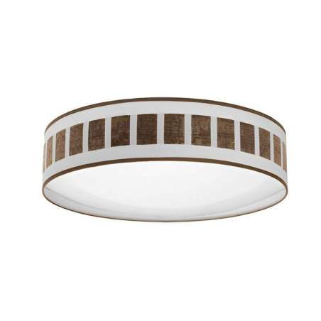 Plafón LED Ivanna de 72W con 3 temperaturas Blanco/Madera Oscura - 1