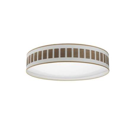 Plafón LED Ivanna de 96W con 3 temperaturas Blanco/Madera Oscura - 1