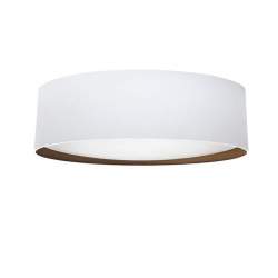 Plafón LED Tatiana de 72W con 3 temperaturas Blanco/Madera Oscura - 1