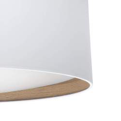 Plafón LED Tatiana de 96W con 3 temperaturas Blanco/Madera Clara - 2