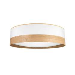 Plafón LED Olga de 72W con 3 temperaturas Blanco/Madera Clara - 1