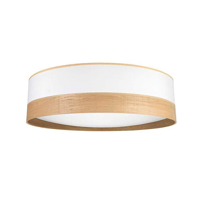 Plafón LED Olga de 72W con 3 temperaturas Blanco/Madera Clara - 1