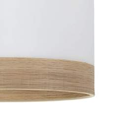 Plafón LED Olga de 72W con 3 temperaturas Blanco/Madera Clara - 2