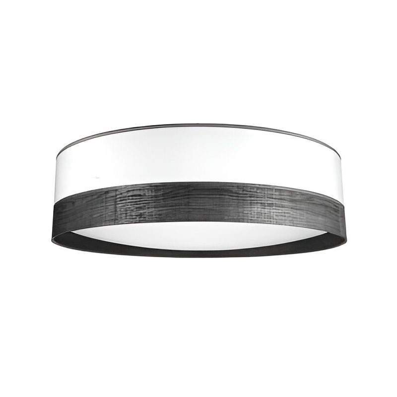 Plafón LED Olga de 72W con 3 temperaturas Blanco/Madera Negra - 1