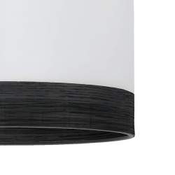 Plafón LED Olga de 72W con 3 temperaturas Blanco/Madera Negra - 2