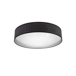 Plafón LED Anastasia de 96W con 3 temperaturas Negro/Plata - 1