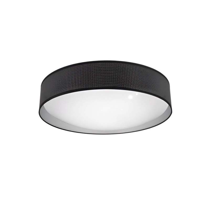 Plafón LED Anastasia de 96W con 3 temperaturas Negro/Plata - 1