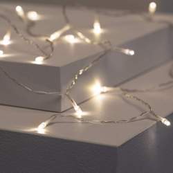 Guirnalda de luces LED solar para exterior de 2m - 6