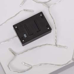 Guirnalda de luces LED solar para exterior de 2m - 7