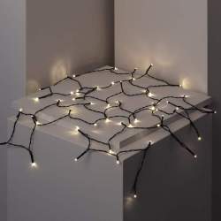 Guirnalda de luces LED solar para exterior de 5m - 5