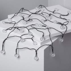 Guirnalda de luces LED solar para exterior de 5m con 30 Bolas - 1