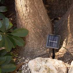 Guirnalda de luces LED solar para exterior de 5m con 30 Bolas - 3