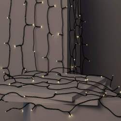 Guirnalda de luces LED solar para exterior de 22m - 4