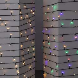 Guirnalda de luces LED solar para exterior de 22m - 9