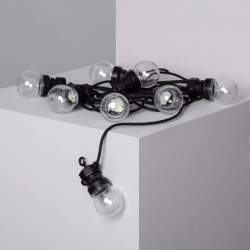 Guirnalda de luces LED solar para exterior de 7m - 1