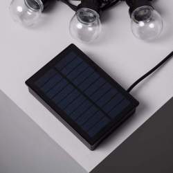 Guirnalda de luces LED solar para exterior de 7m - 5