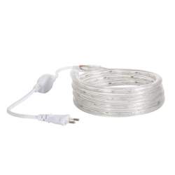 Manguera LED redonda para exterior corte cada 1m en Blanco Frío - 2