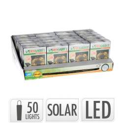 Guirnalda de luces LED solar para exterior 50LEDS de 7m - 3