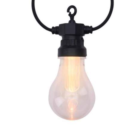 Guirnalda de luces LED para exterior con 10 Bombillas 0,3W de 7,5m - 1