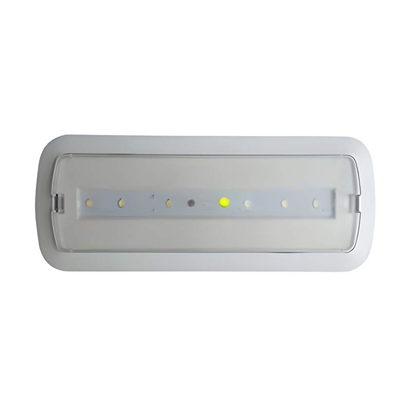 Luz de Emergência Led 3W permanente/não permanente com AUTOTEST - 1
