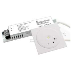 Luz de emergência projeto de encaixe - 3
