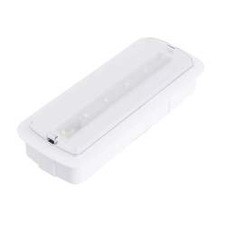 Luz de emergencia LED de 3W permanente/no permanente