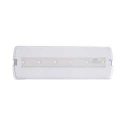 Luz de emergencia LED de 3W permanente/no permanente