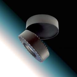 APLIQUE TECHO MARINO VENT  NEGRO 12W