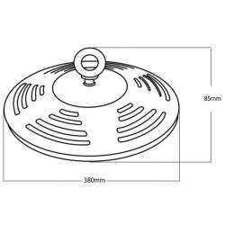 Campana LED industrial UFO EPISTAR 200W