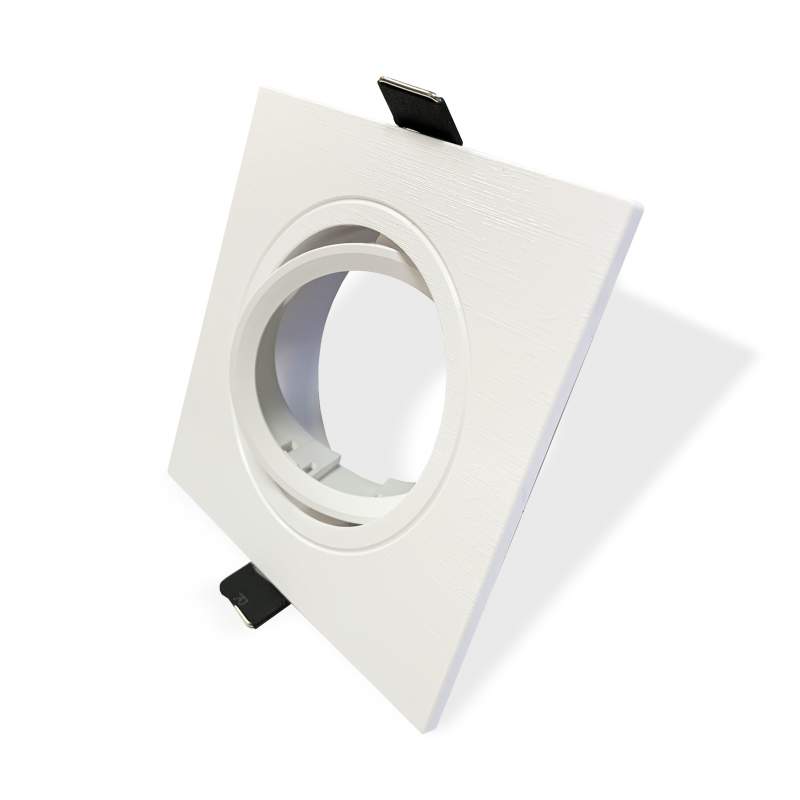 Vigia quadrado orientável BASIC branco