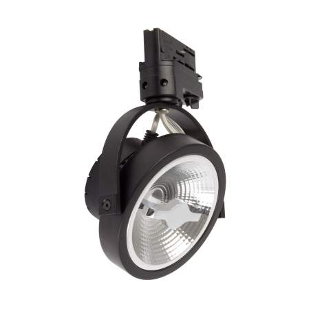 Refletor LED preto ajustável de 15 W Cree AR111 para trilha trifásica