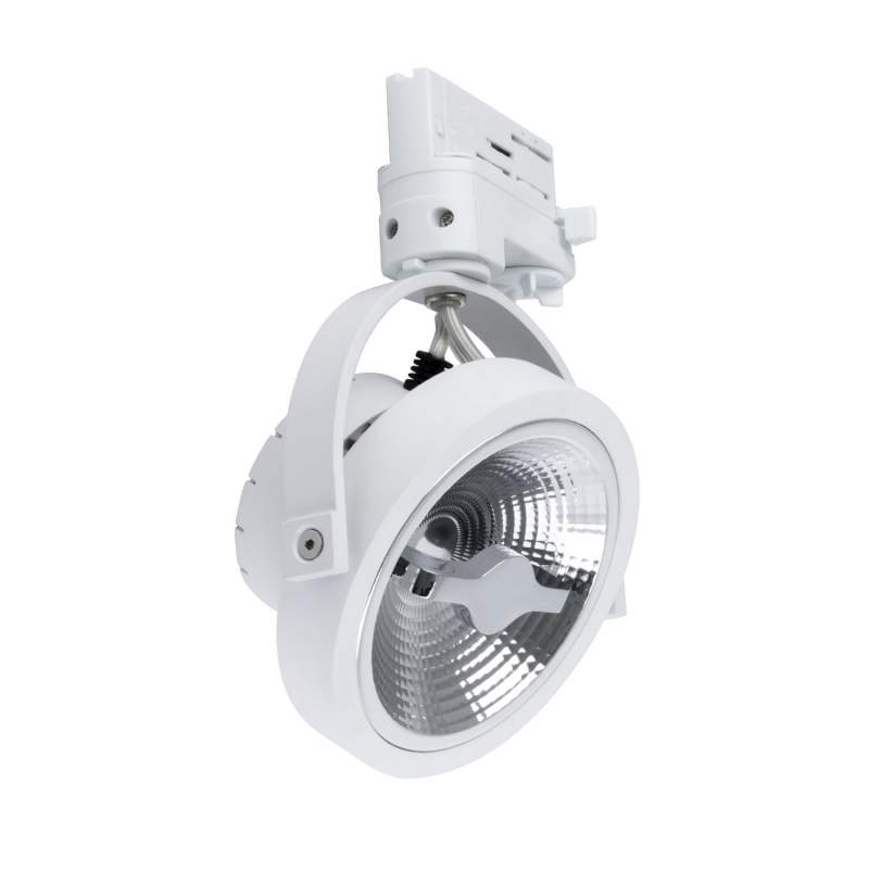 Foco LED AR111 15W Cree Branco Ajustável para Trilho Trifásico