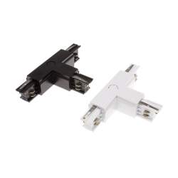 Conector trifásico do tipo T para trilho esquerdo