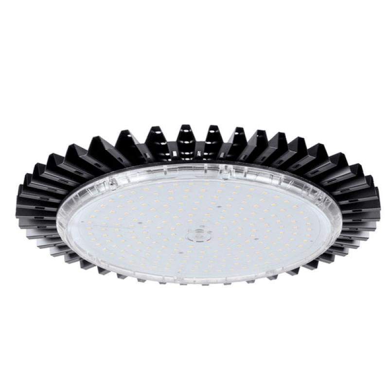 Campânula LED industrial 100W UFO ultra fina driveless