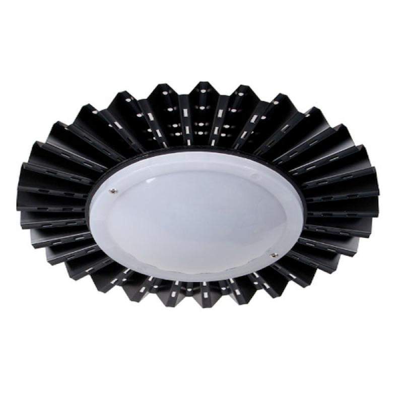 Campânula LED industrial 50W UFO ultra fina driveless